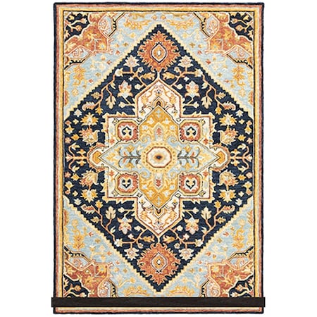 Oriental Weavers 5 x 8 ft. Alfresco 28408 Indoor Rectangle Area RugNavy A28408152244ST